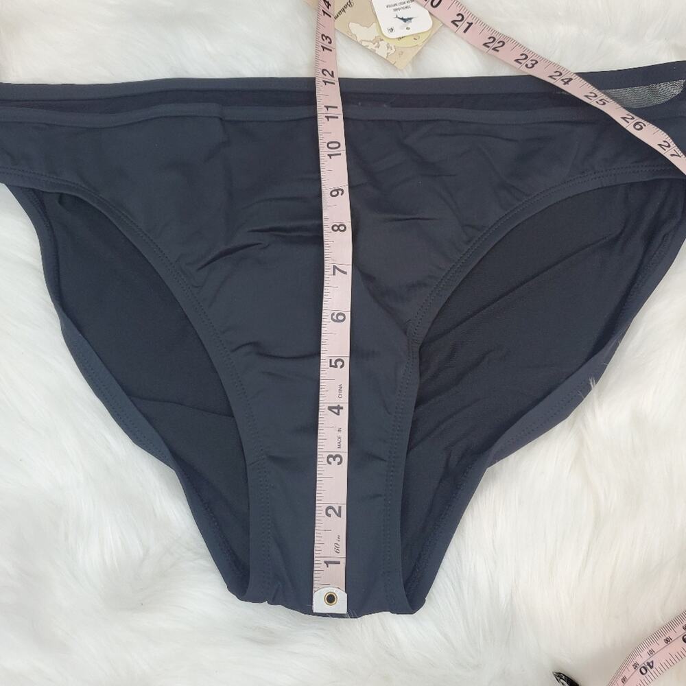 Tommy Bahama 2X Black Mesh Bikini Bottoms NWT - Picture 8 of 9